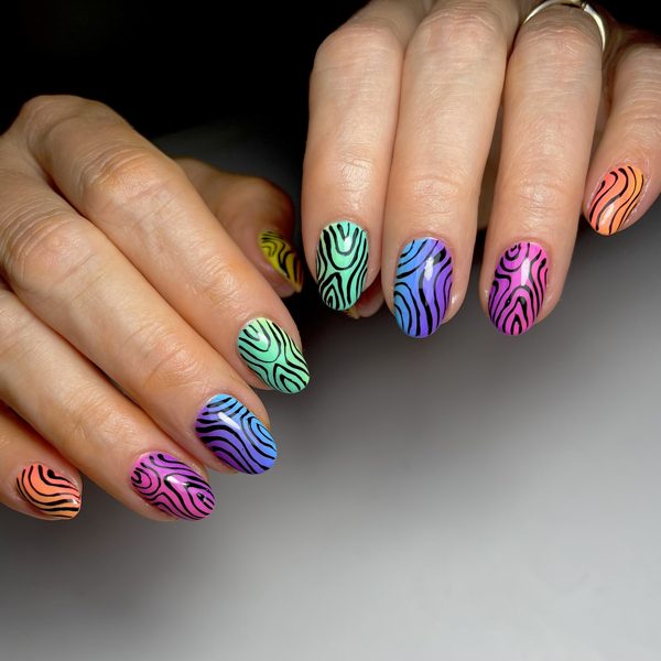 Nail art by The Nail Editor