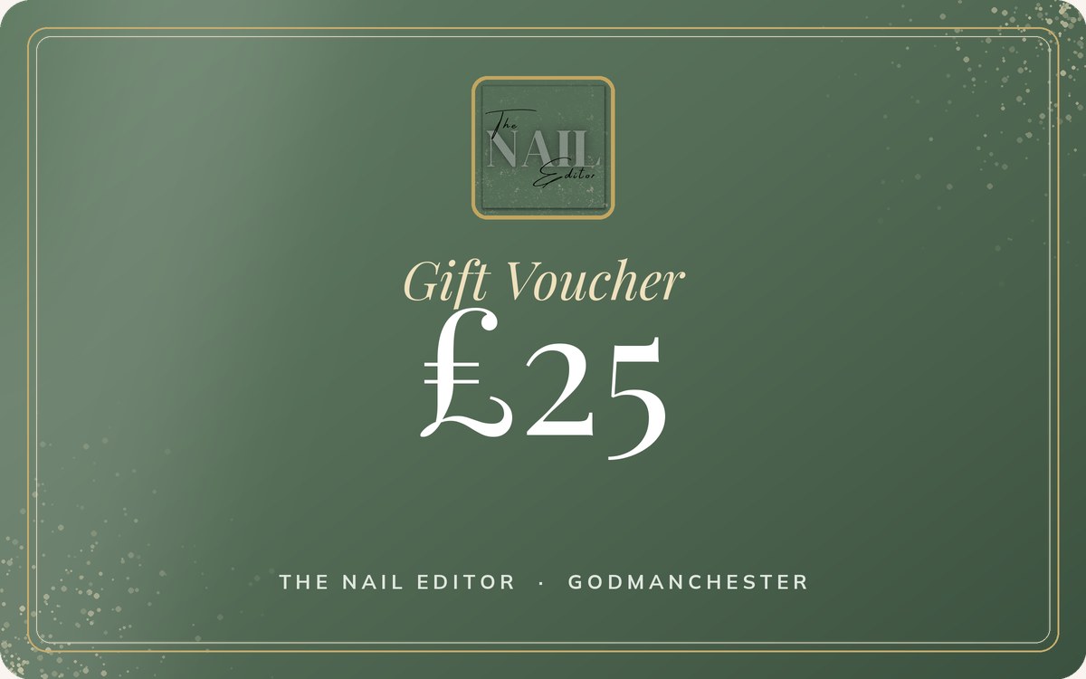 A £25 gift voucher from The Nail Editor