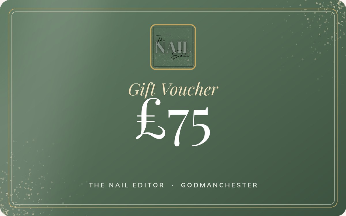A £75 gift voucher from The Nail Editor